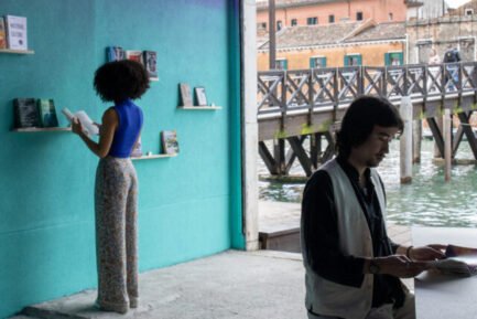 Members of the _other team in the Reading Room - photo by Daniele Sambo